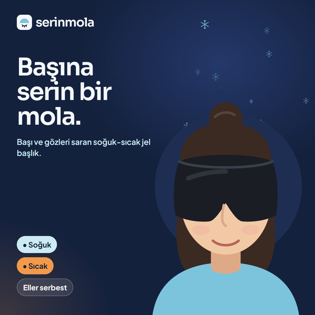 Serinmola Soğuk-Sıcak Jel Kompres Başlık